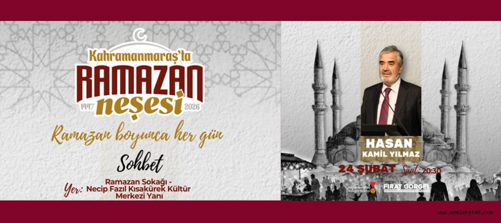 RAMAZAN SOKAĞI’NDA MANEVİ İKLİM ÖZEL BİR SOHBET PROGRAMIYLA DERİNLEŞİYOR