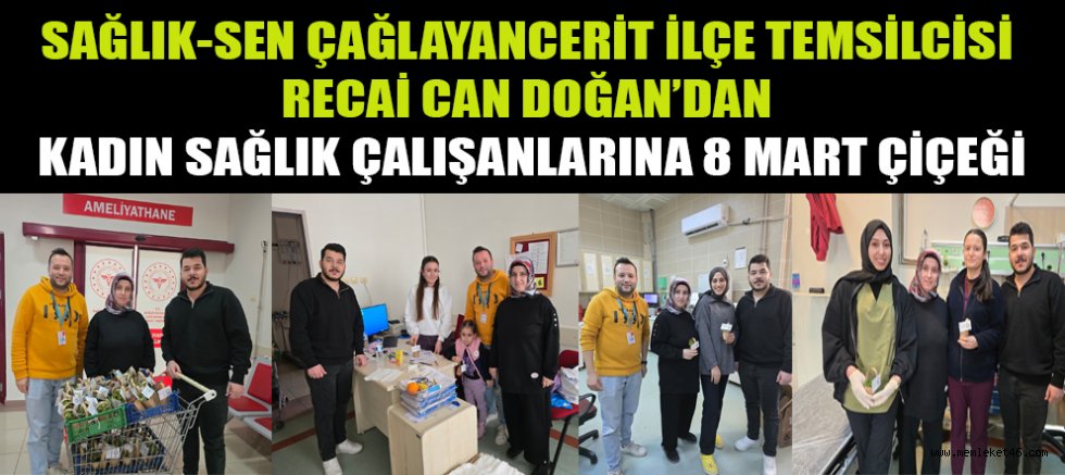 RECAİ CAN DOĞAN: KADIN SAĞLIK ÇALIŞANLARIMIZ SAĞLIK SİSTEMİNİN EN BÜYÜK GÜCÜDÜR