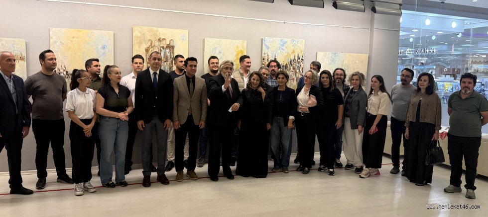 RESSAM AYLA ERDOĞ ÇETİN, SANKO SANAT GALERİSİ’NDE SERGİ AÇTI