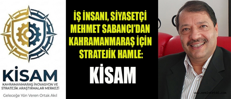 SABANCI’NIN KURDUĞU KİSAM FAALİYETLERİNE BAŞLADI 