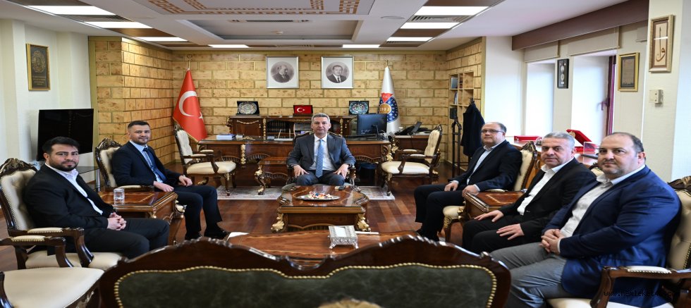 SAĞLIK-SEN KAHRAMANMARAŞ ŞUBE BAŞKANI DEMİRCİ’DEN REKTÖR OKUMUŞ’A ZİYARET