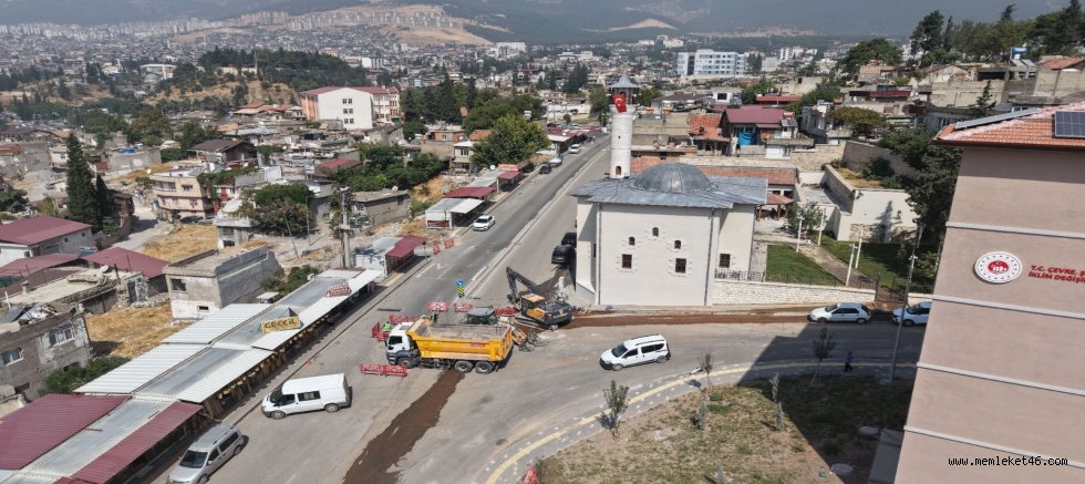 ŞEHİT MİLLİŞ NURİ CADDESİ’NDE ALTYAPI YENİLENİYOR