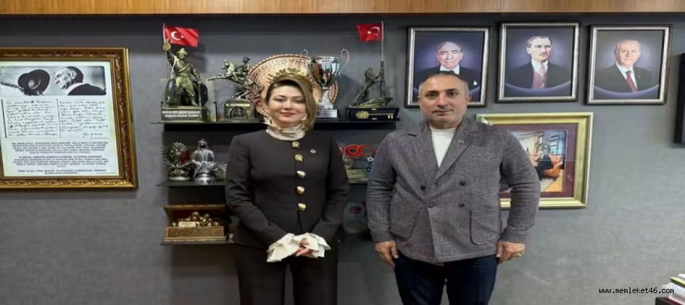 SİYASETÇİ ADEM GÜRZ'DEN, MİLLETVEKİLİ ZUHAL KARAKOÇ'A ZİYARET 