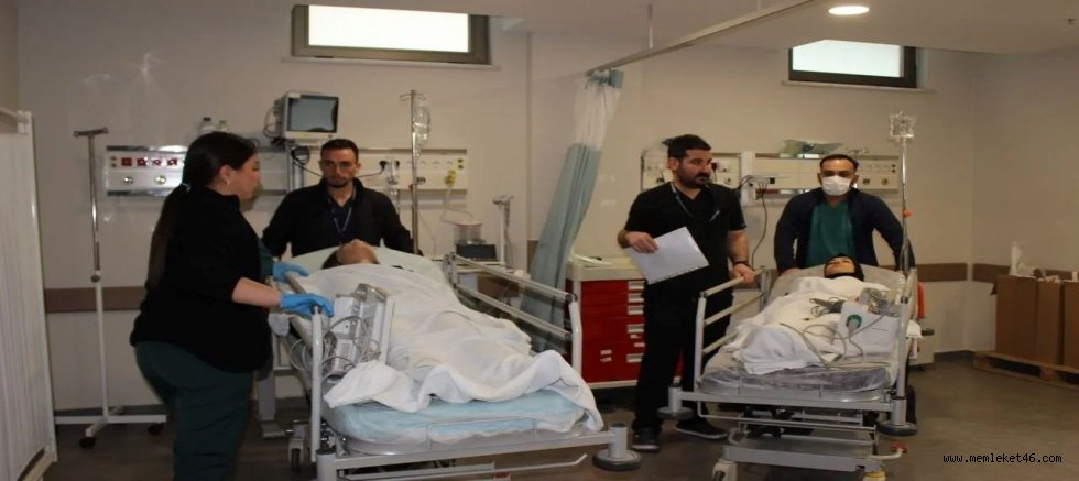 SULAR AKADEMİ HASTANESİ’NDE GERÇEĞİNİ ARATMAYAN AFET TATBİKATI