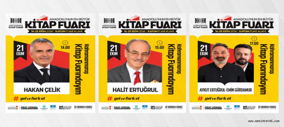 TÜRKİYE’NİN GÜÇLÜ KALEMLERİ KAFUM’DA SEVENLERİYLE BULUŞACAK