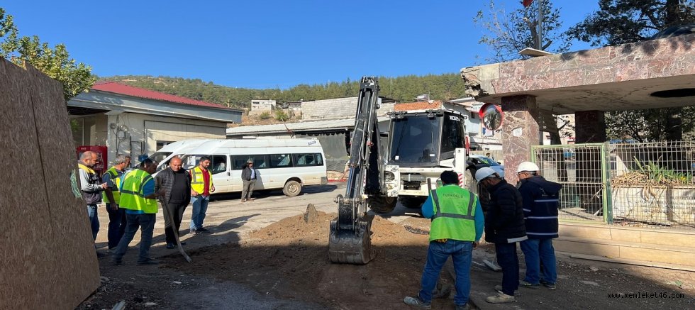 TÜRKOĞLU BELEDİYESİ, İLÇEDE HER YERDE HİZMETTE