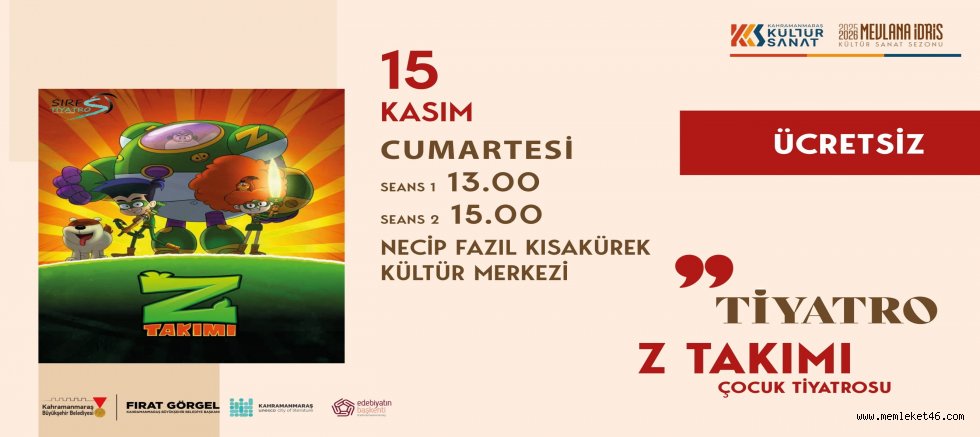 “Z TAKIMI” HAFTA SONU MINIK İZLEYICILERLE BULUŞACAK