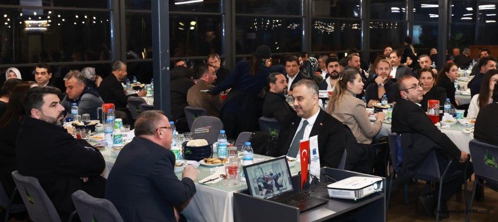 ONİKİŞUBAT BELEDİYE BAŞKANI TOPTAŞ, MÜHENDİSLERLE İFTAR SOFRASINDA BULUŞTU