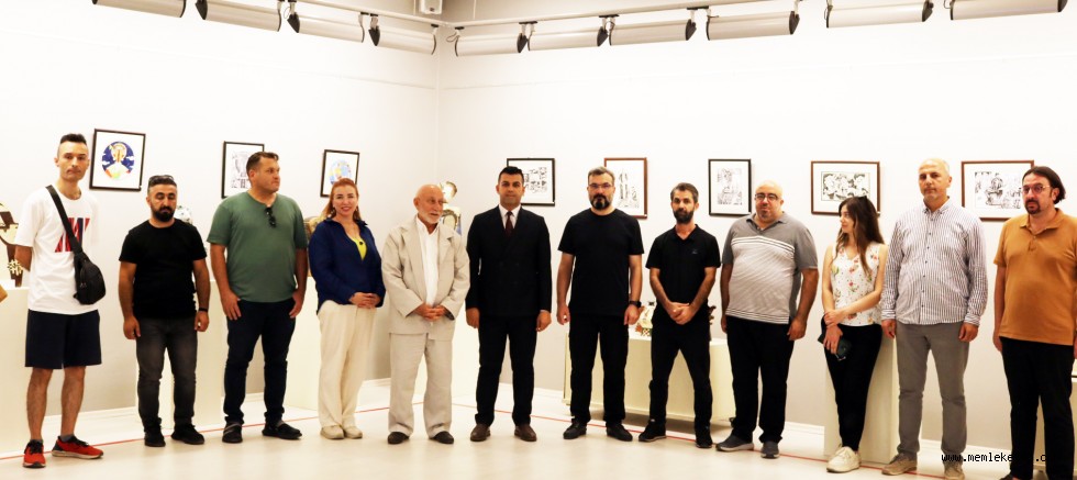RESİM VE SERAMİK SANATÇISI MUHAMMET ALİYEV SANKO SANAT GALERİSİNDE SERGİ AÇTI