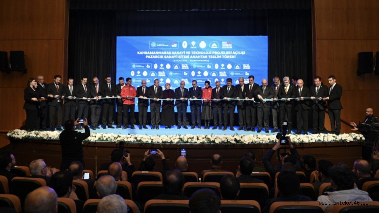 SANAYİ VE TEKNOLOJİ ALANINDA 18 PROJENİN AÇILIŞI YAPILDI, ESNAFLAR YENİ İŞ YERLERİNE KAVUŞTU