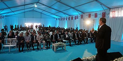 10. KİTAP FUARI’NIN İLK KONUĞU GENEL BAŞKAN YARDIMCISI MUSTAFA ŞEN OLDU
