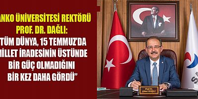 15 TEMMUZ DEMOKRASİ VE MİLLİ BİRLİK GÜNÜ