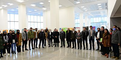17. ÜNİVERSİTE ÖĞRENCİLERİ İÇİN RESİM YARIŞMASI SERGİSİ AÇILIŞI GERÇEKLEŞTİRİLDİ