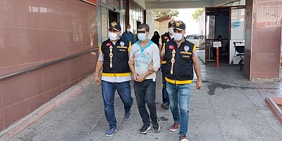 17 YIL HAPİS CEZASI İLE ARANAN ŞAHIS KAHRAMANMARAŞ'TA YAKALANDI