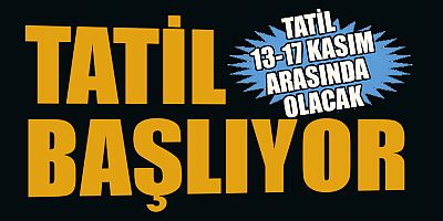 20 MİLYON KİŞİNİN TATİLE GİRMESİ BEKLENİYOR