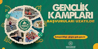 2025 GENÇLİK KAMPLARI İLE GENÇLERE UNUTULMAZ BİR YAZ!