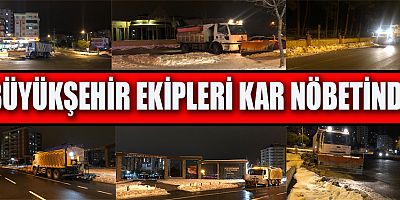 210 ARAÇ 400 PERSONEL GÖREV YAPIYOR...