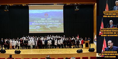 22 KASIM DÜNYA DİŞ HEKİMLERİ GÜNÜ’NDE DİŞ HEKİMİ ADAYLARI BEYAZ ÖNLÜKLERİNİ TÖRENLE GİYDİ