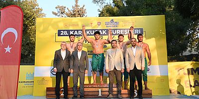 26 YILLIK HASRET ER MEYDANINDA SON BULDU PEHLİVANLAR ÖDÜLLERİNE KAVUŞTU