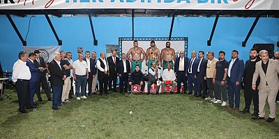 29. GELENEKSEL BERTİZ BOYALI GÜREŞLERİ COŞKUYLA TAMAMLANDI