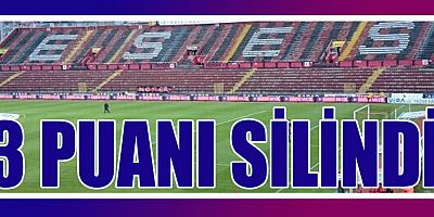 3 PUAN SİLME CEZASI VERİLDİ