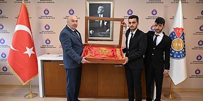 57. PİYADE ALAYI SANCAĞI KSÜ'DE 