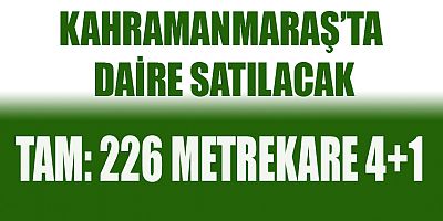 AÇIK ARTIRMA USULÜ İLE SATILACAK