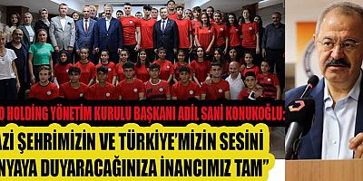 ADİL SANİ KONUKOĞLU SPOR LİSESİ ÖDÜL TÖRENİ