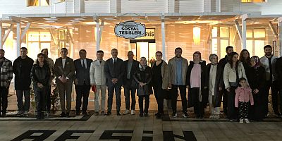 AFŞİN BELEDİYE BAŞKANI KORAY KIRAÇ, AFŞİN DEVLET HASTANESİ DOKTORLARI VE AİLELERİ İLE BİR ARAYA GELDİ