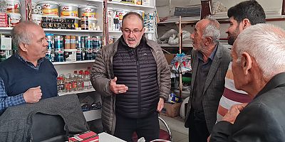 AFŞİN BELEDİYE BAŞKANI MEHMET FATİH GÜVEN, ESNAFI YALNIZ BIRAKMIYOR