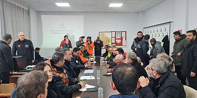 AFŞİN BELEDİYESİ DEPREM SEFERBERLİĞİNDE