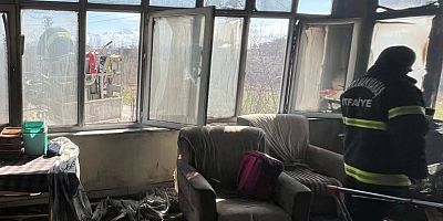 AFŞİN’DE İKAMET YANGINI MADDİ HASARA NEDEN OLDU