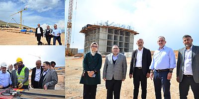 AFŞİN'DE TOKİ KONUTLARI YÜKSELİYOR