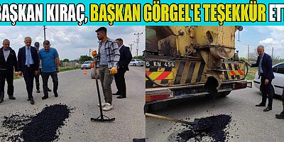 AFŞİN'DE YOL ÇALIŞMALARI HIZ KESMİYOR