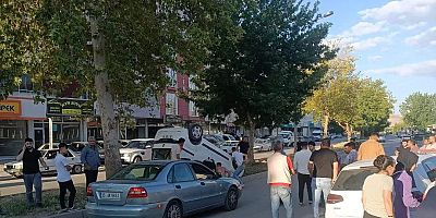 AFŞİNDE TRAFİK  KAZASI