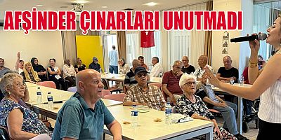 AFŞİNDER YÖNETİMİNDEN ZEYTİNBURNU HUZUREVİNE ANLAMLI ZİYARET