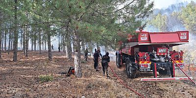 AHIR DAĞI’NDAKİ YANGIN KONTROL ALTINA ALINDI