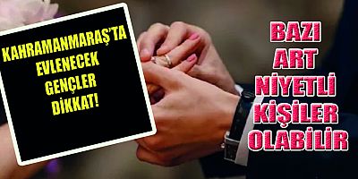 AİLE'DEN 'EVLİLİK KREDİSİ' UYARISI!