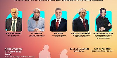 AİLE YILINA ULUSLARARASI VİZYON 3. SOSYAL VE BEŞERÎ BİLİMLER KONGRESİ BAŞLIYOR