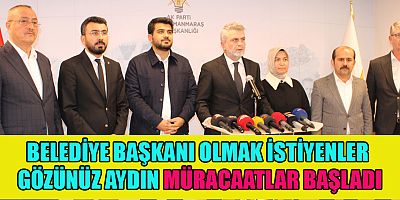 AK PARTİ ADAY ADAYLIK BAŞVURULARI BAŞLADI