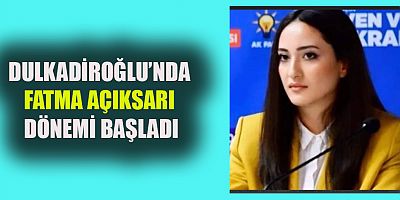 AK PARTİ DULKADİROĞLU'NDA YENİ DÖNEM