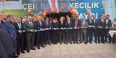 AK PARTİ DULKADİROĞLU SEÇİM OFİSİ AÇILDI