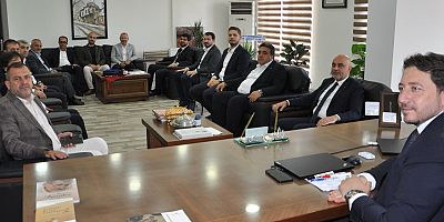 AK PARTİ HEYETİNDEN İL KÜLTÜR VE TURİZM MÜDÜRÜ ESHABİL YILDIZ’A ZİYARET