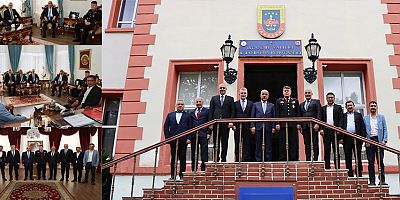 AK PARTİ KAHRAMANMARAŞ HEYETİ İL JANDARMA KOMUTANI TATAROĞLU’NU ZİYARET ETTİ