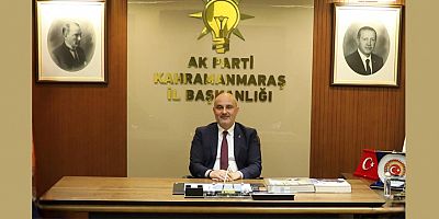 AK PARTİ KAHRAMANMARAŞ İL BAŞKANI M.BURAK GÜL’DEN 2026 YILI MESAJI