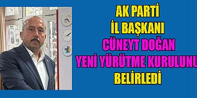 AK PARTİ KAHRAMANMARAŞ İL BAŞKANLIĞI'NDA YENİ YÜRÜTME KURULU BELİRLENDİ