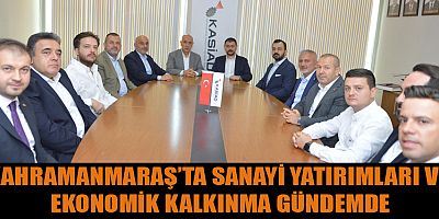 AK PARTİ KAHRAMANMARAŞ İL BAŞKANLIĞI’NDAN KASİAD’A ZİYARET