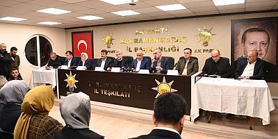 AK PARTİ KAHRAMANMARAŞ MİLLETVEKİLİ ADAYLARINI TANITTI