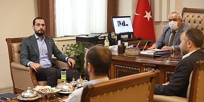 AK PARTİ KAHRAMANMARAŞ MİLLETVEKİLİ CİHAT SEZAL REKTÖRÜMÜZ PROF. DR. SAMİ ÖZGÜL’Ü ZİYARET ETTİ