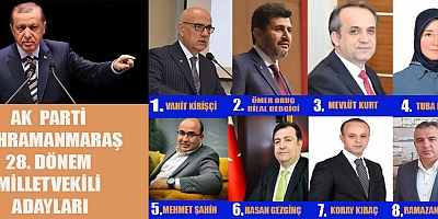 AK PARTİ KAHRAMANMARAŞ MİLLETVEKİLLERİ TANITILDI